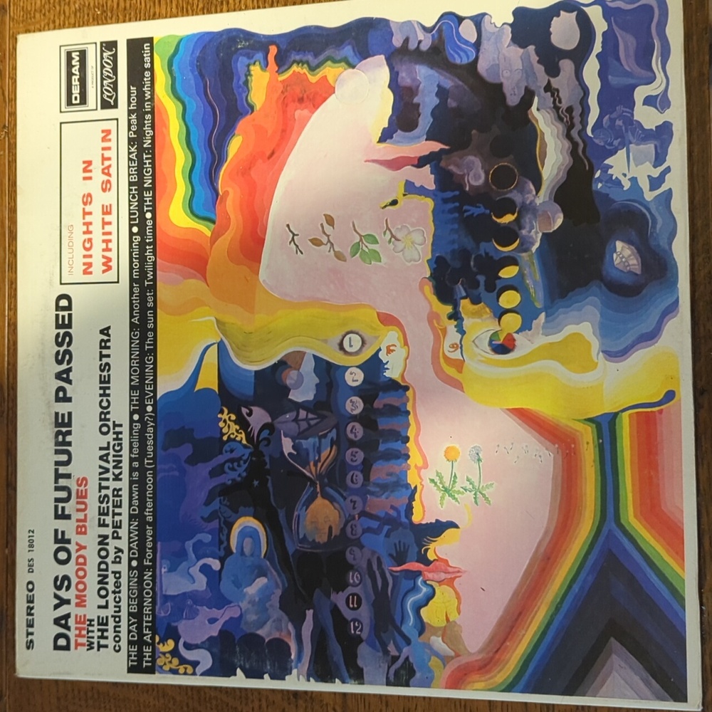 The Moody blues Days of Future past record